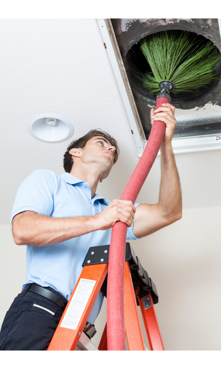 How to clean air ducts